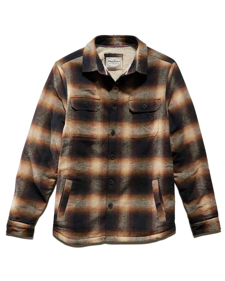 HARMON SHERPA-LINED SHIRT JACKET