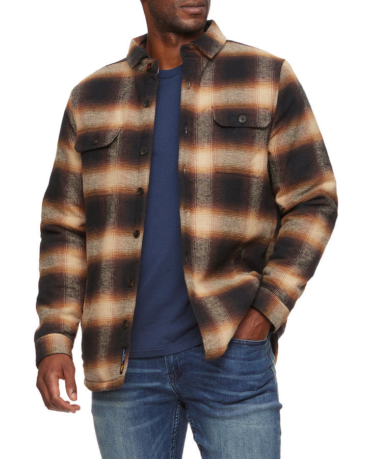HARMON SHERPA-LINED SHIRT JACKET