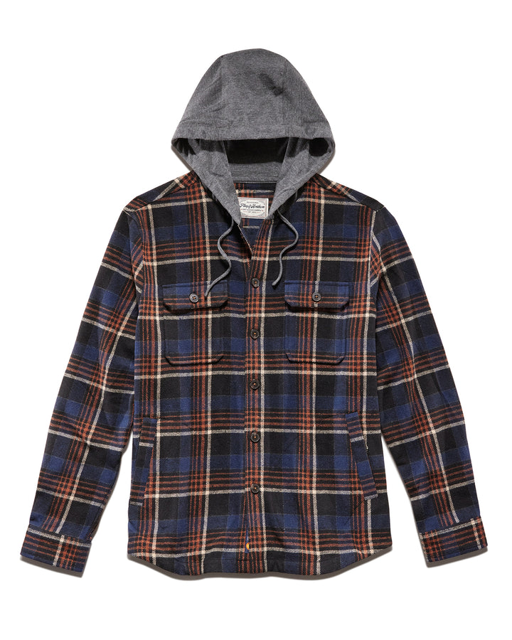 SUMMIT HOODED SHIRT JACKET BIG & TALL