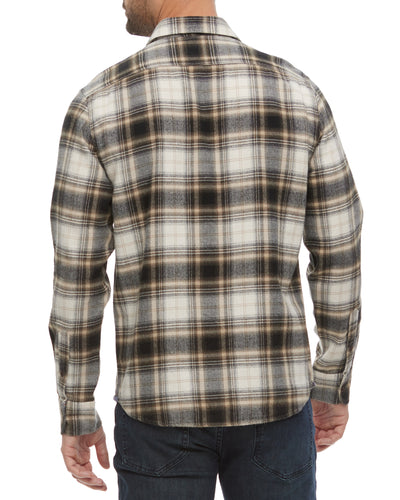 ESPARTO HERRINGBONE FLANNEL SHIRT