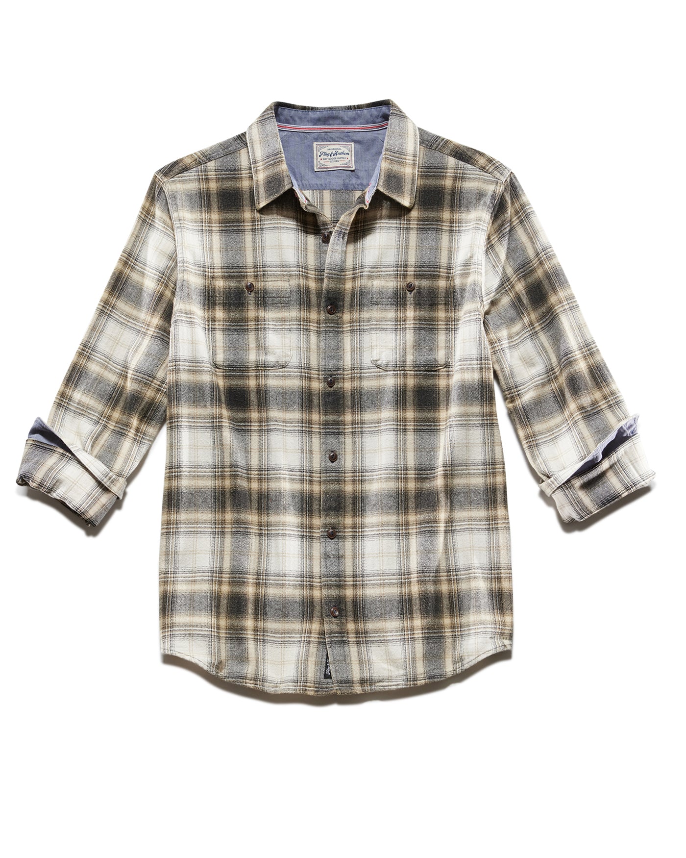 ESPARTO HERRINGBONE FLANNEL SHIRT