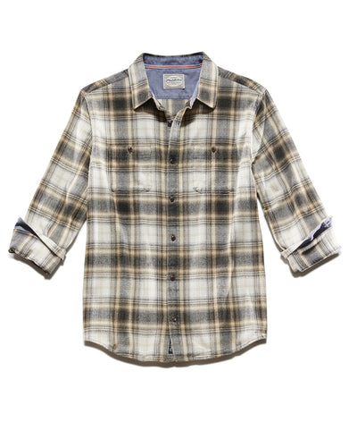 ESPARTO HERRINGBONE FLANNEL SHIRT