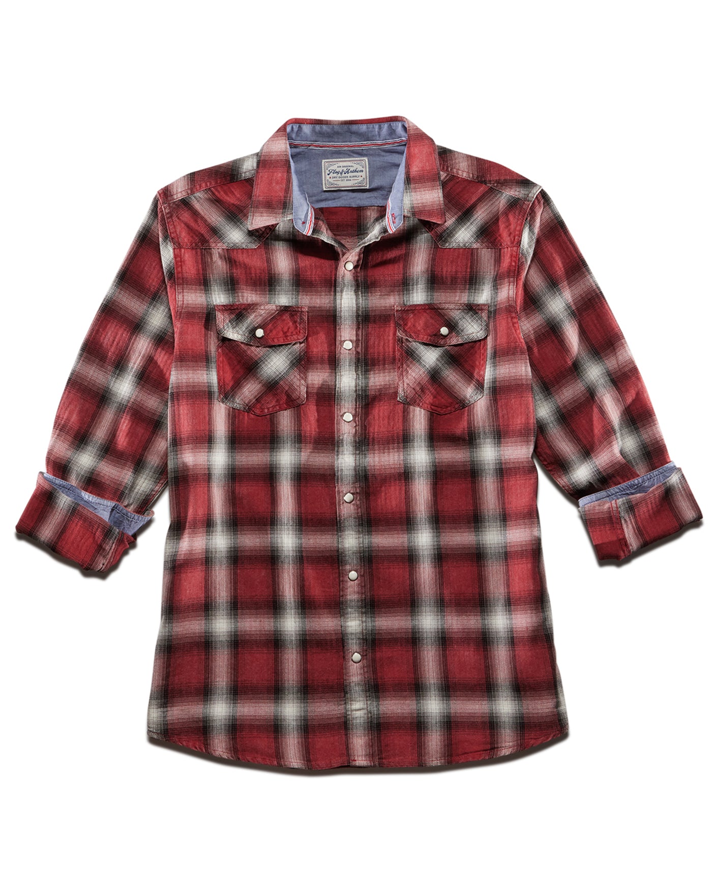 MOORES VINTAGE WASHED WESTERN SHIRT