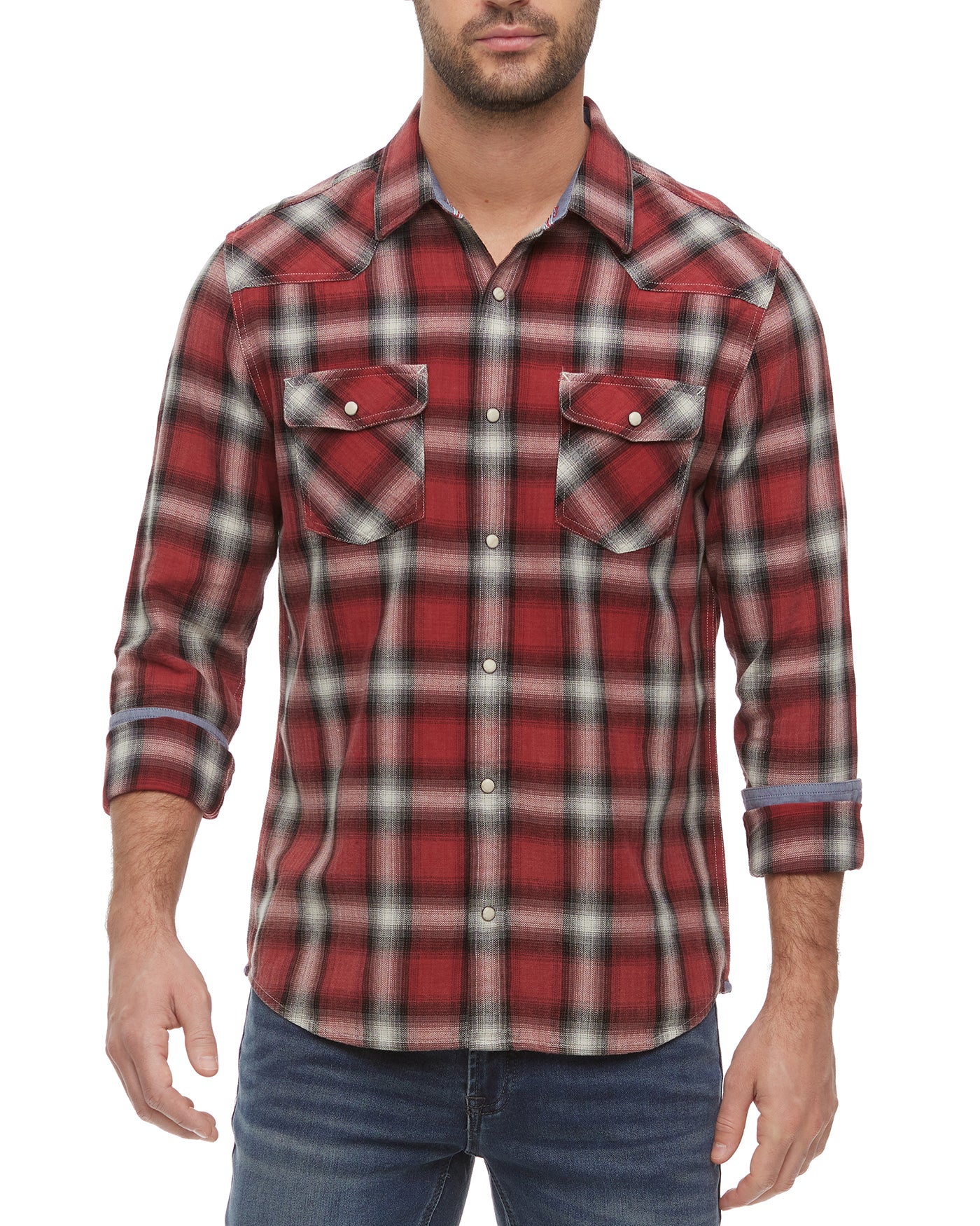 MOORES VINTAGE WASHED WESTERN SHIRT
