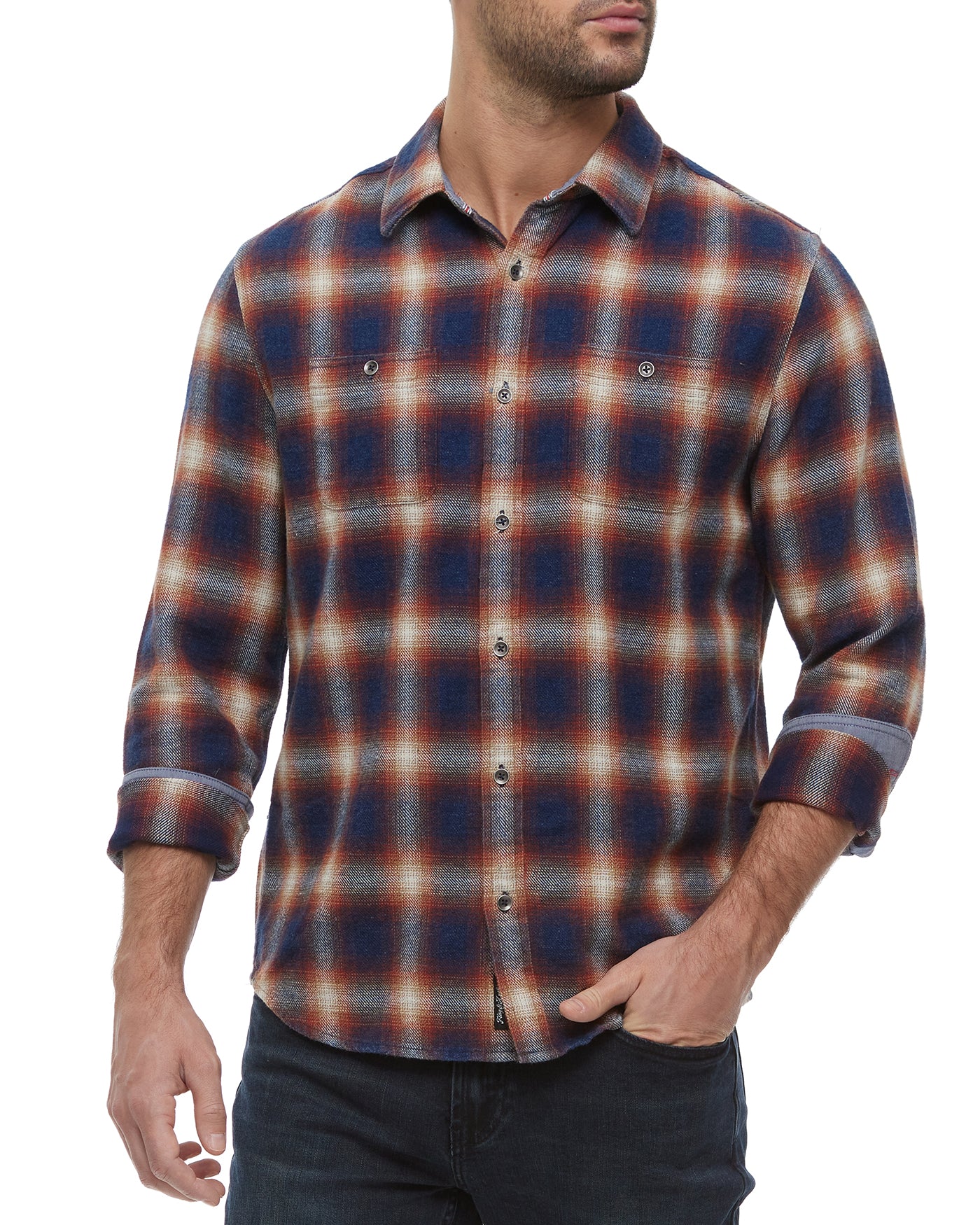 ALLENDALE VINTAGE WASHED FLANNEL SHIRT