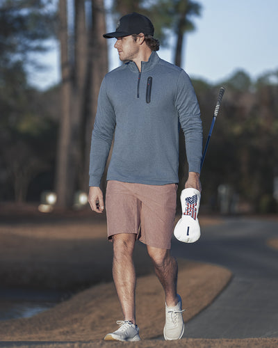 TORRANCE 1/4-ZIP MOCK NECK PULLOVER