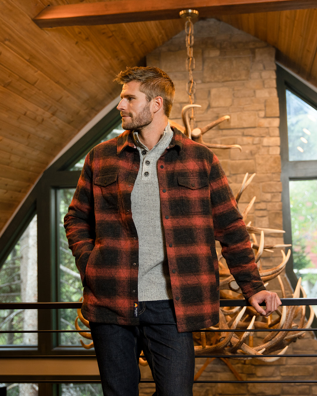 ROCKINGHAM QUILTED SHIRT JACKET