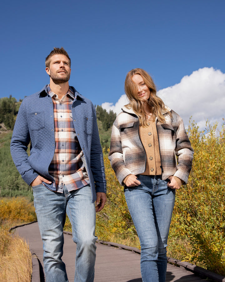 ALLOWAY QUILTED SHIRT JACKET