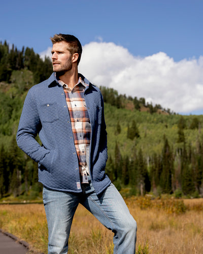 ALLOWAY QUILTED SHIRT JACKET