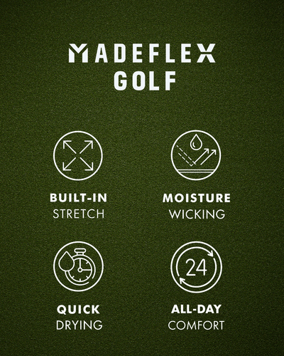 MADEFLEX ANY-WEAR RIPSTOP HYBRID PERFORMANCE SHORT - 10" INSEAM