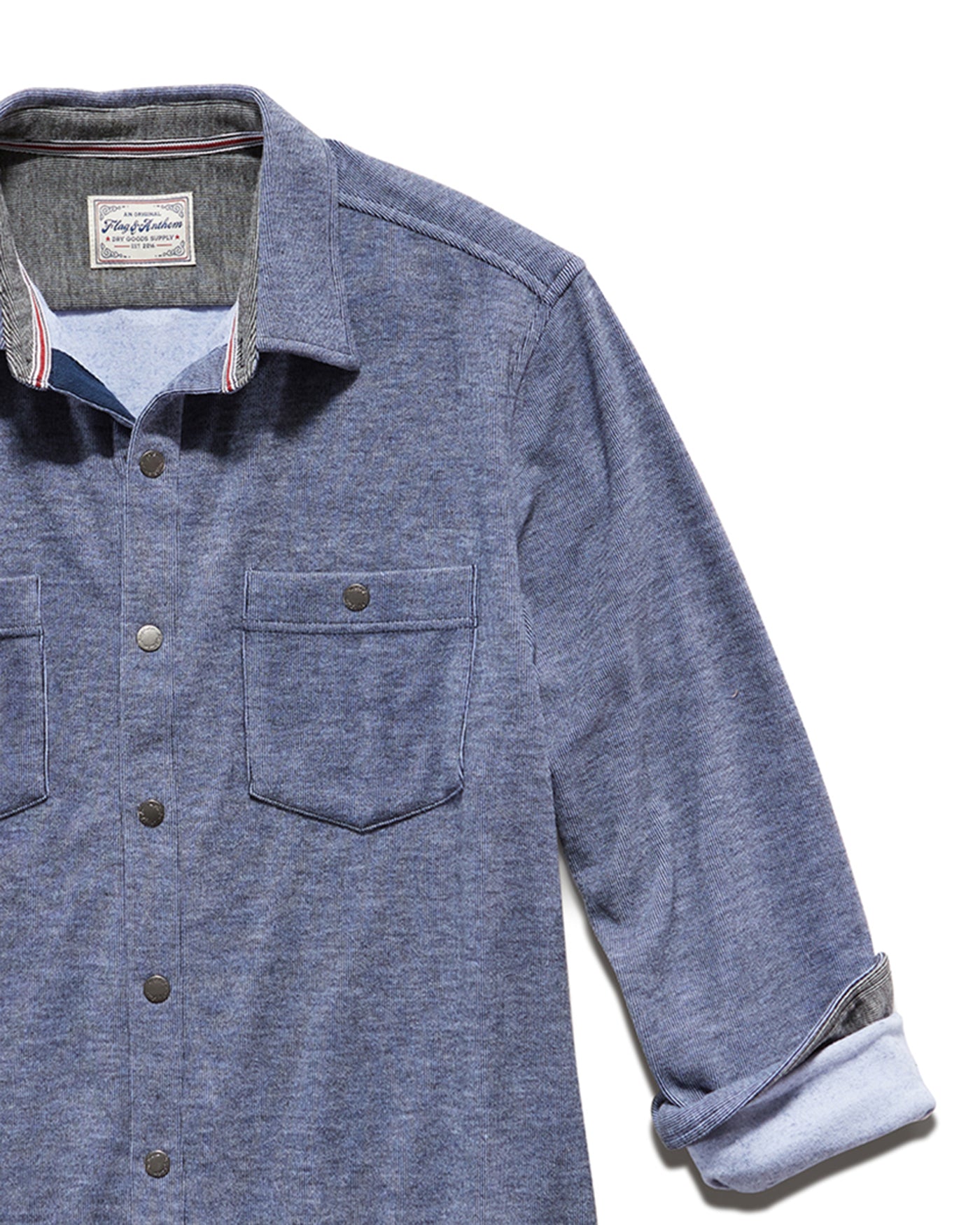 HERO TEXTURED KNIT FLANNEL SHIRT
