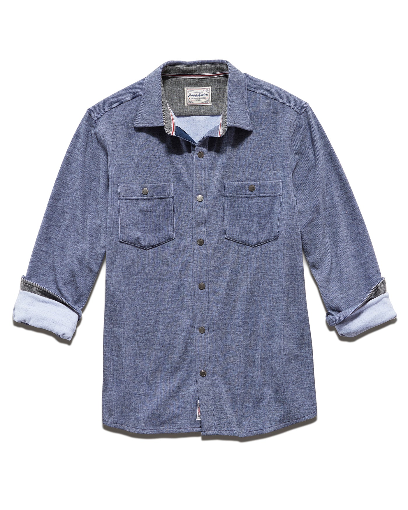 HERO TEXTURED KNIT FLANNEL SHIRT