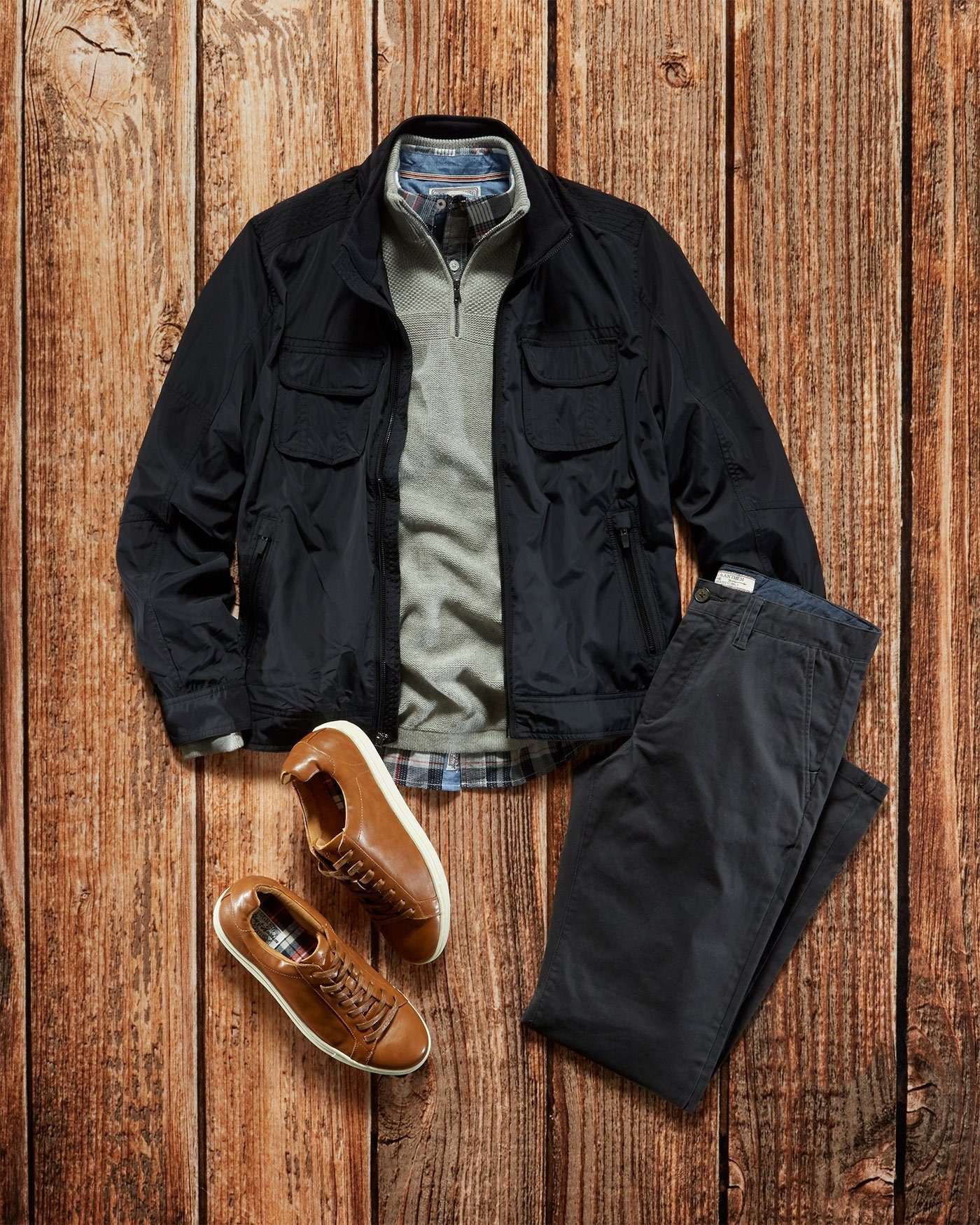 HENRYVILLE 1/4-ZIP PULLOVER SWEATER – Flag & Anthem