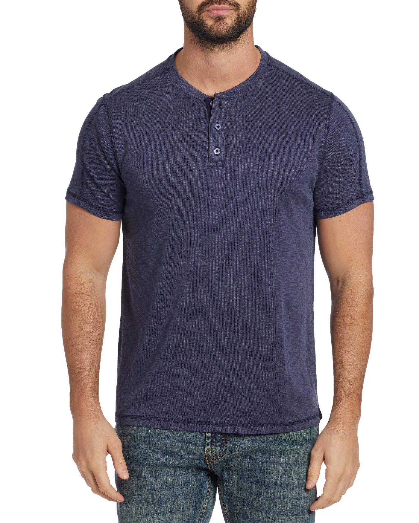 MADEFLEX MOMENTUM SLUB PERFORMANCE HENLEY