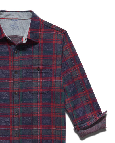 MADEFLEX PLAID HERO KNIT FLANNEL SHIRT