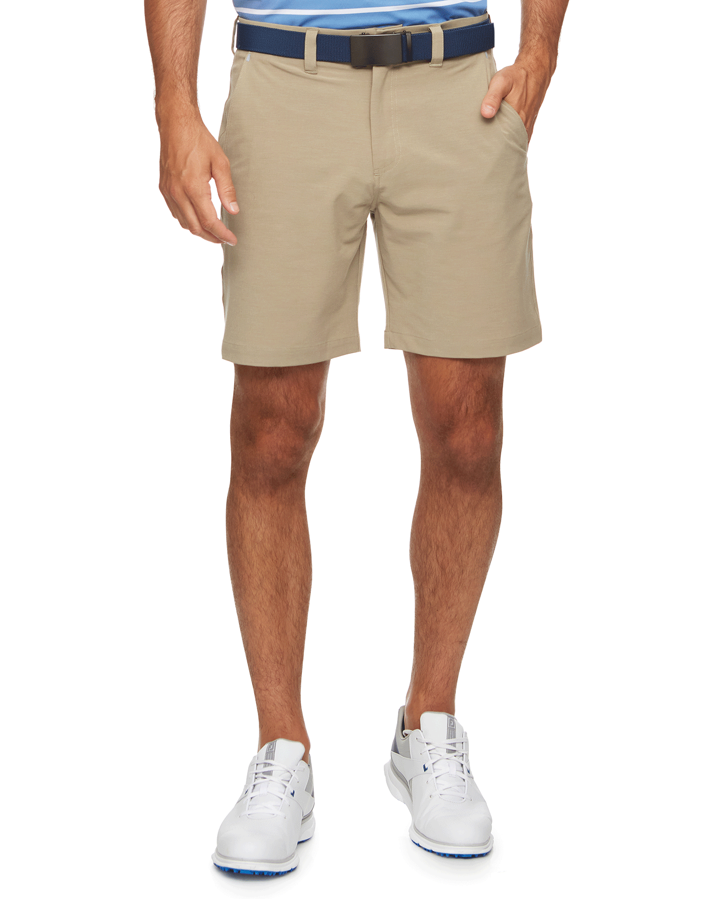 COTTON BLEND ANY-WEAR PERFORMANCE SHORT - 8