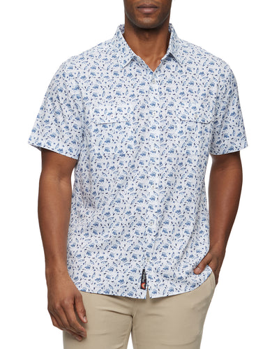 MADEFLEX GOLF PRINT UPF PERFORMANCE SHIRT