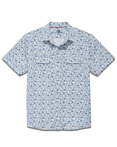 MADEFLEX GOLF PRINT UPF PERFORMANCE SHIRT