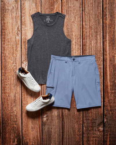 MADEFLEX ANY-WEAR HYBRID SHORT - 10" INSEAM
