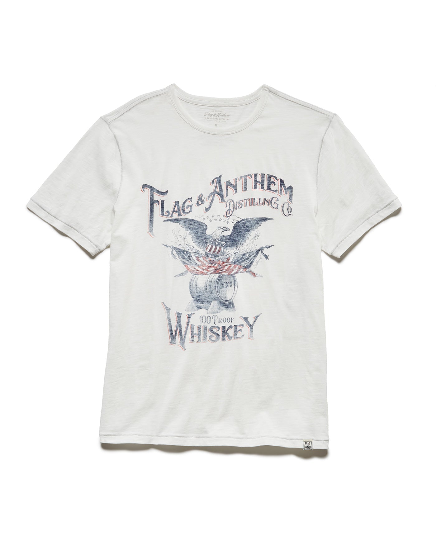 WHISKEY EAGLE SLUB TEE (FINAL SALE)