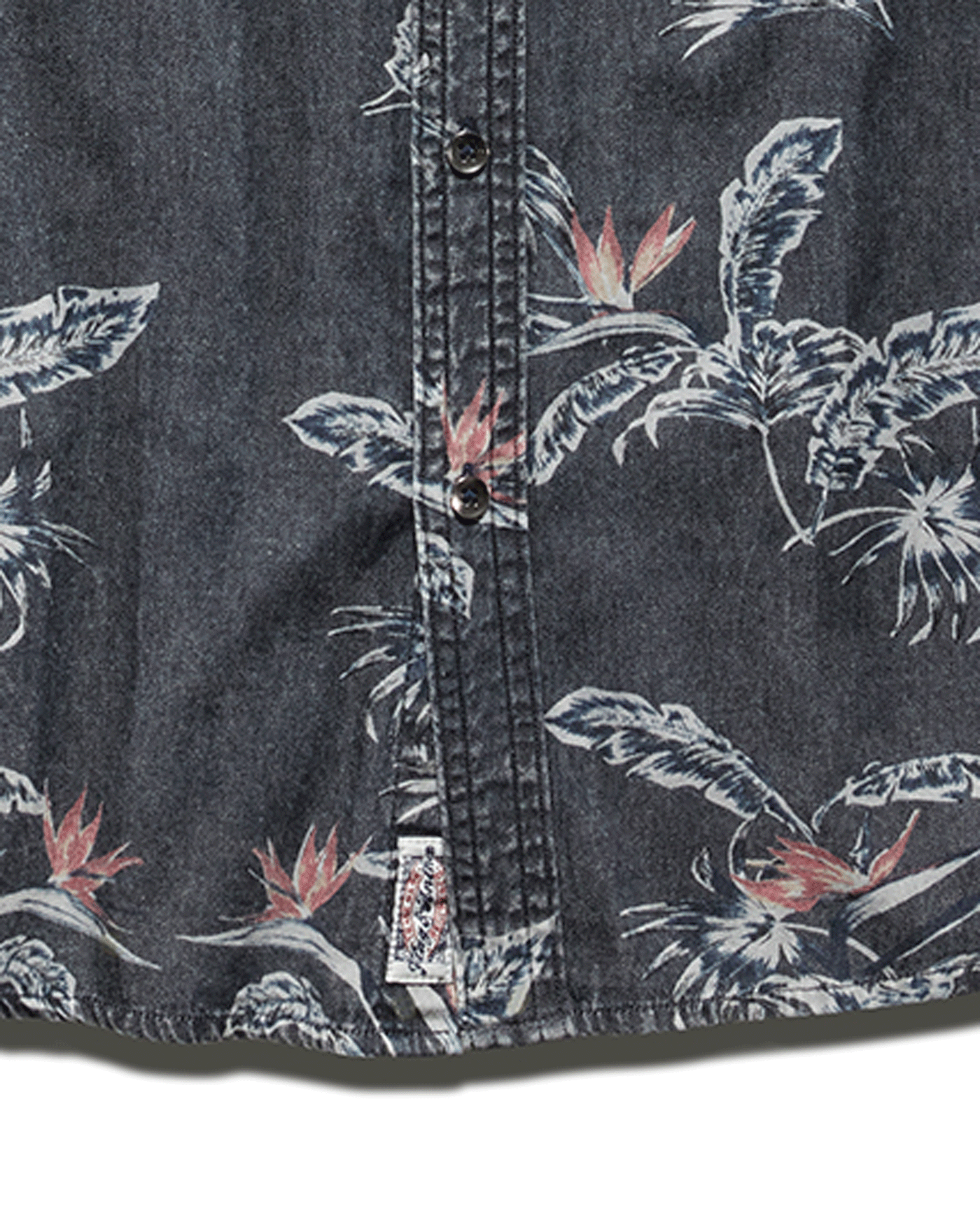 PINECREST PALM PRINT SHIRT