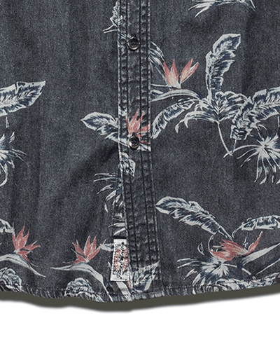 PINECREST PALM PRINT SHIRT