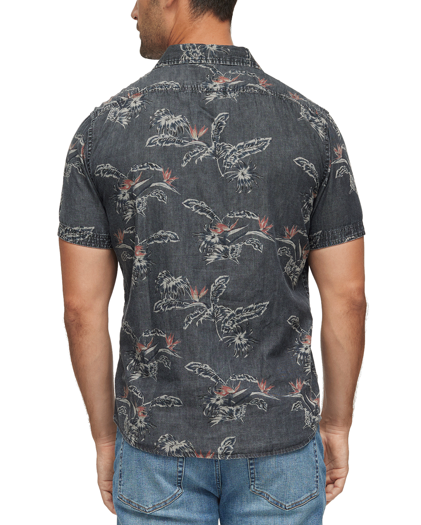 PINECREST PALM PRINT SHIRT