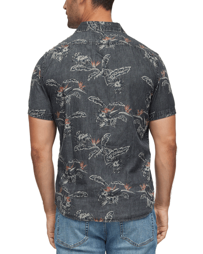 PINECREST PALM PRINT SHIRT