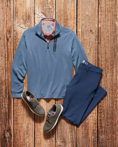 TORRANCE 1/4-ZIP MOCK NECK PULLOVER