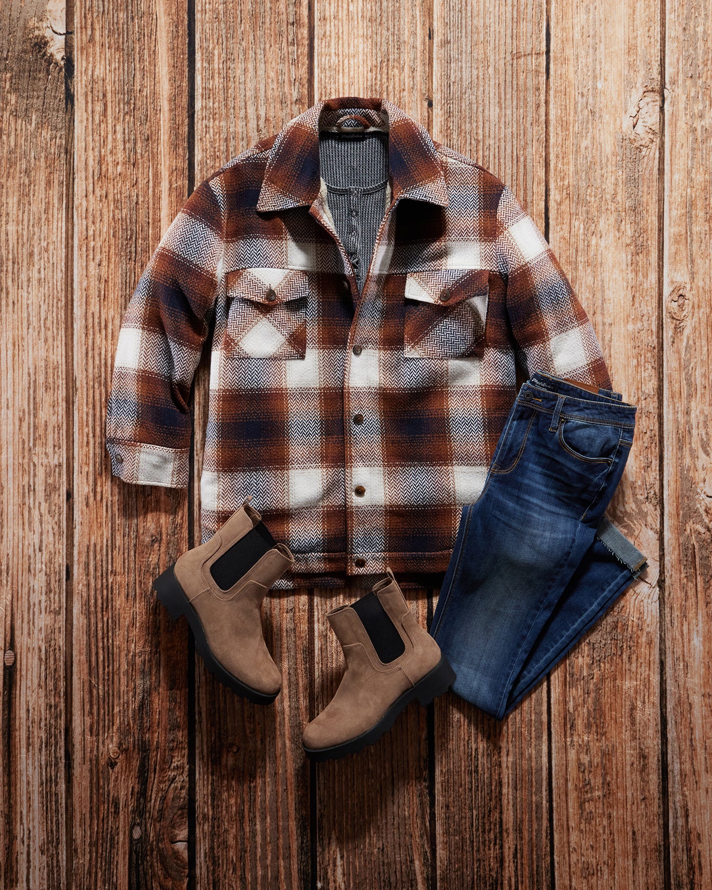 HASTINGS SHERPA-LINED SHIRT JACKET