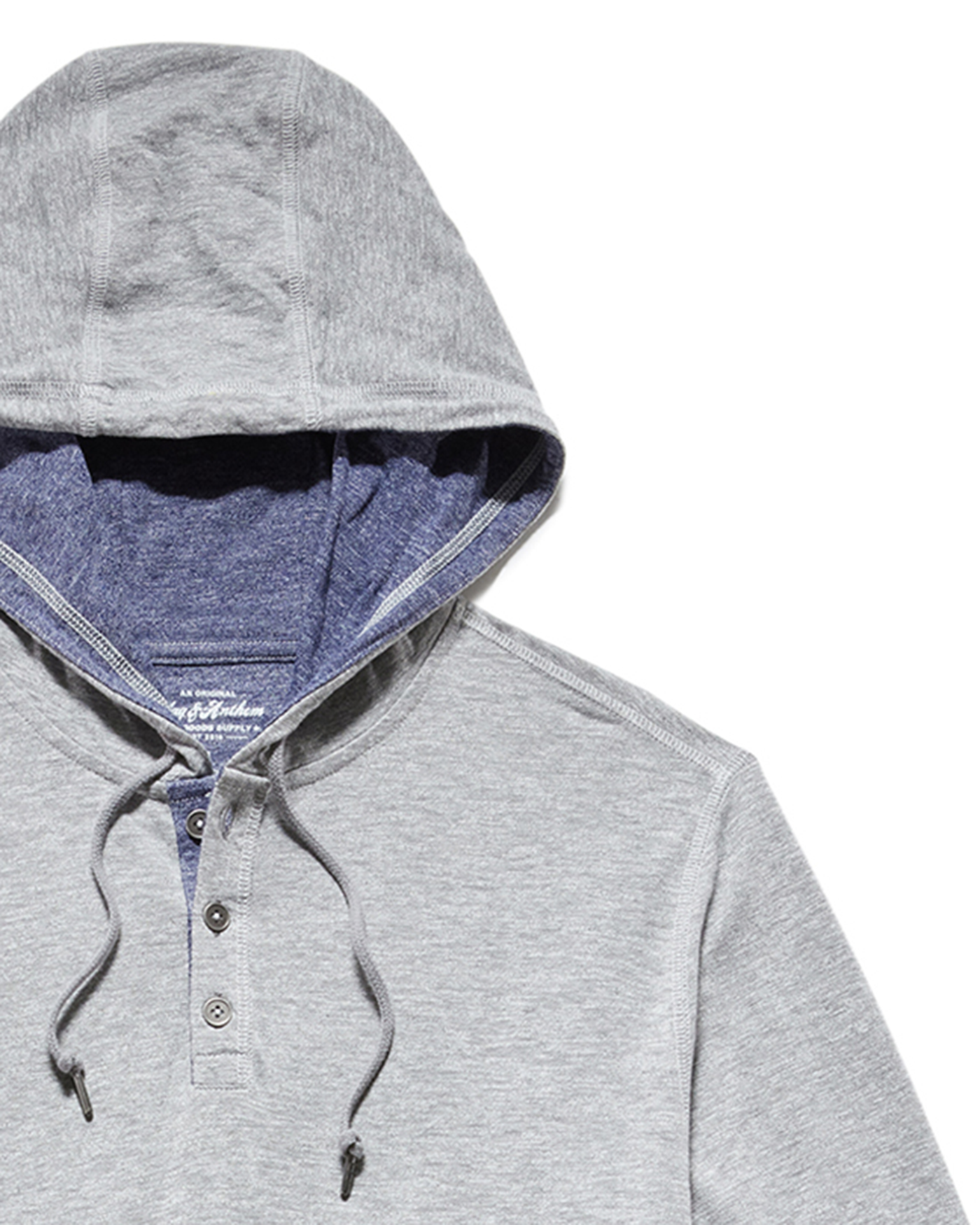 BIRMINGHAM SLUB HOODED HENLEY