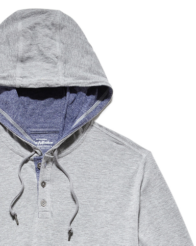 BIRMINGHAM SLUB HOODED HENLEY