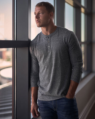 BISCOE STRIPED HENLEY