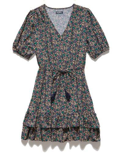 BRISTOL FLORAL PEASANT DRESS