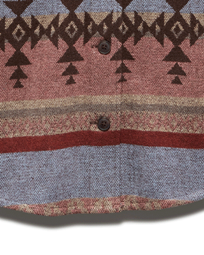 GLENDALE SOUTHWESTERN PRINT SHIRT JACKET
