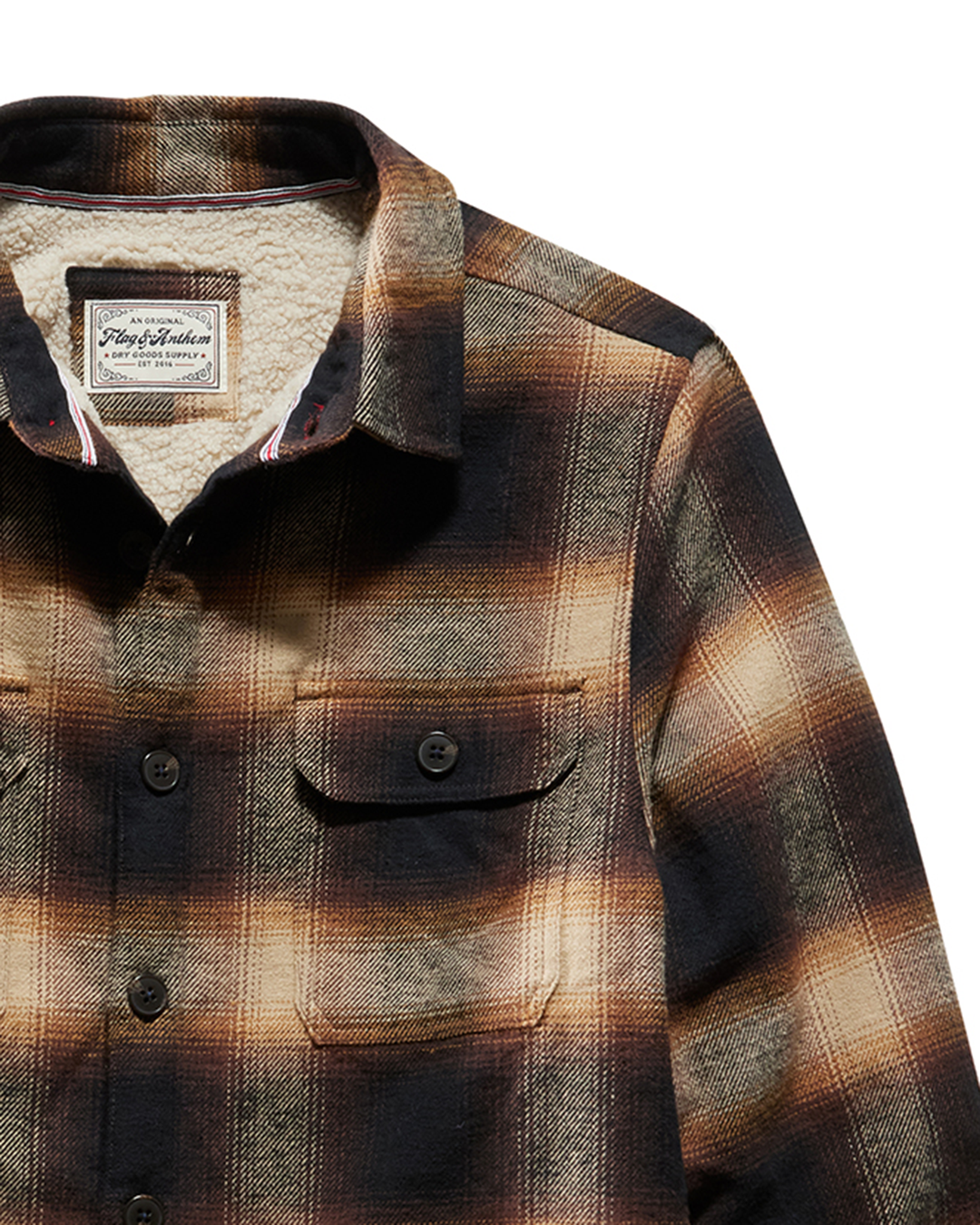 HARMON SHERPA-LINED SHIRT JACKET