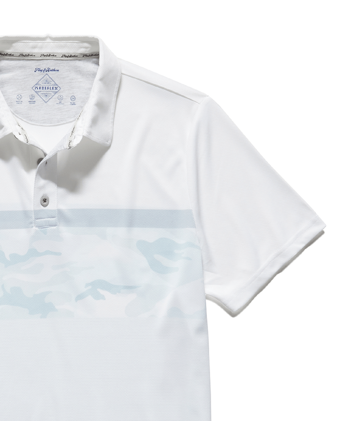 KIAWAH CAMO STRIPE PERFORMANCE POLO