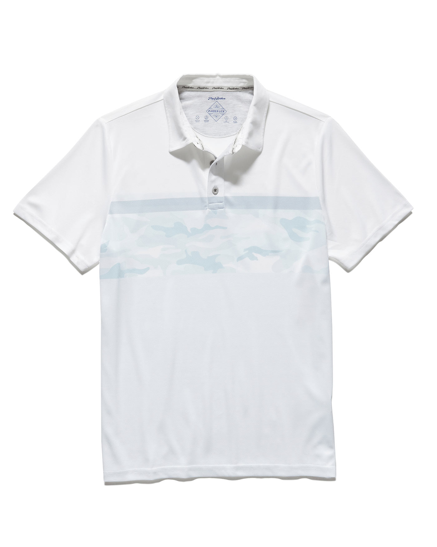 KIAWAH CAMO STRIPE PERFORMANCE POLO