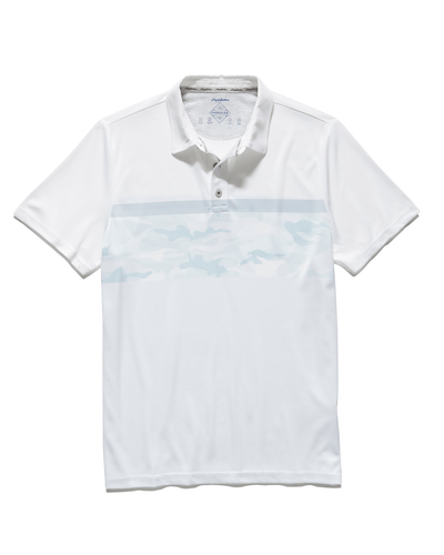 KIAWAH CAMO STRIPE PERFORMANCE POLO