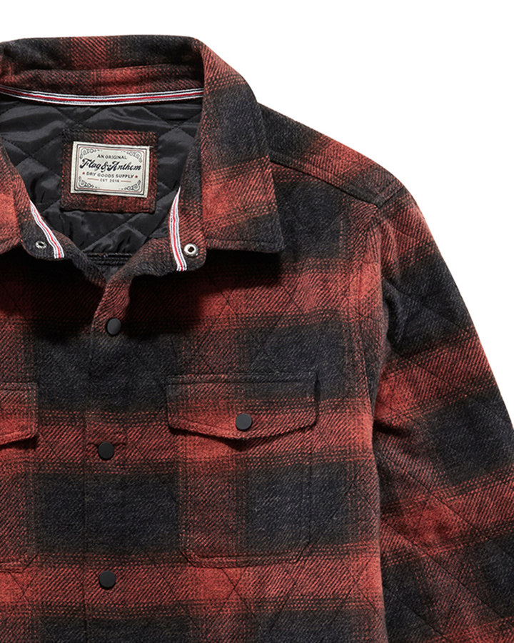 ROCKINGHAM QUILTED SHIRT JACKET