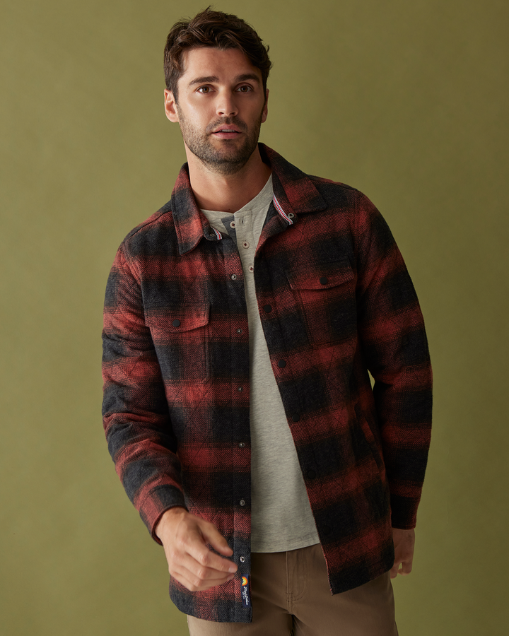 ROCKINGHAM QUILTED SHIRT JACKET