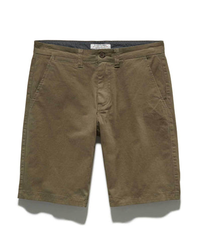 Shorts - MEMPHIS STRETCH SHORT - MILITARY GREEN