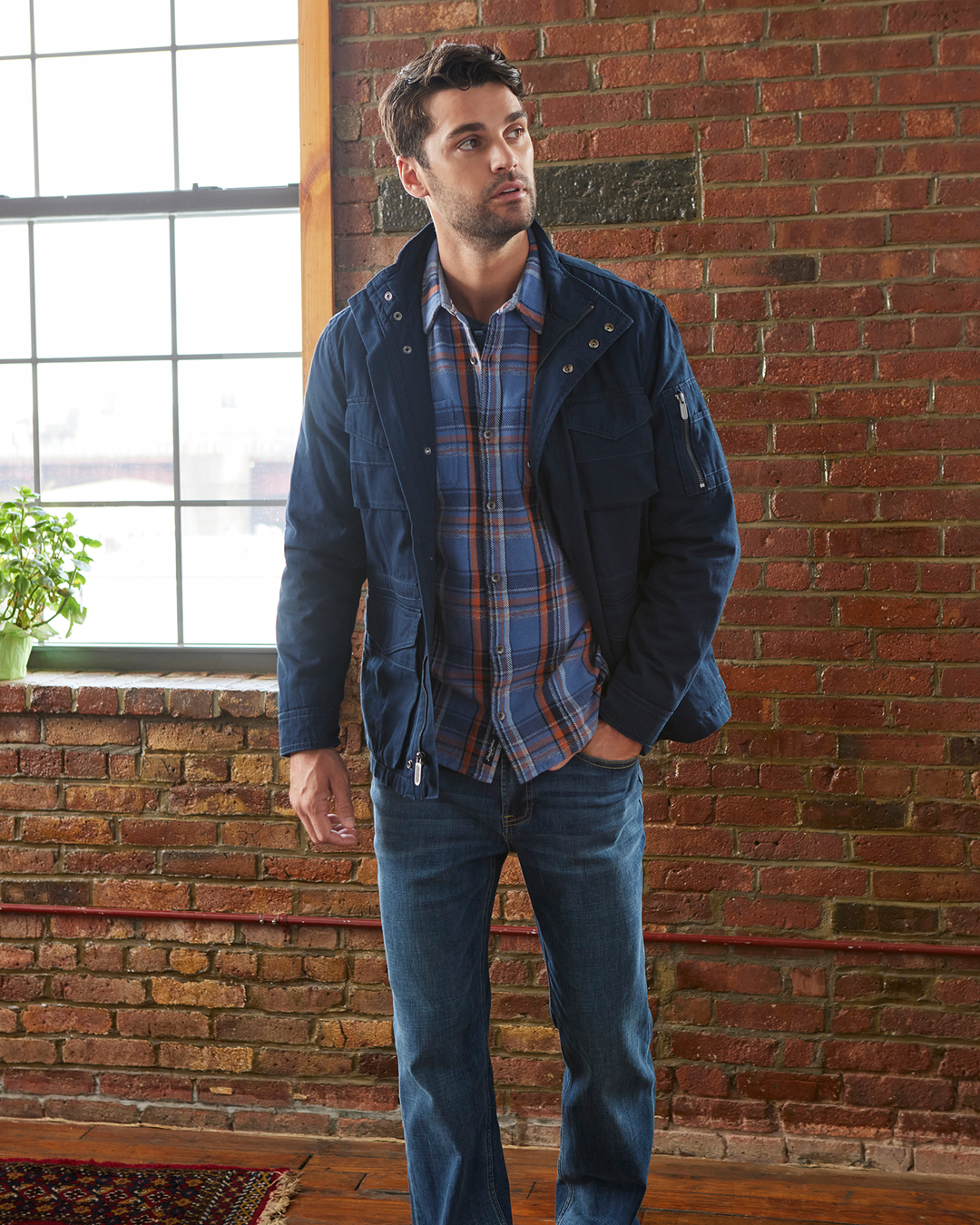 SPRINGHILL SHERPA-LINED JACKET