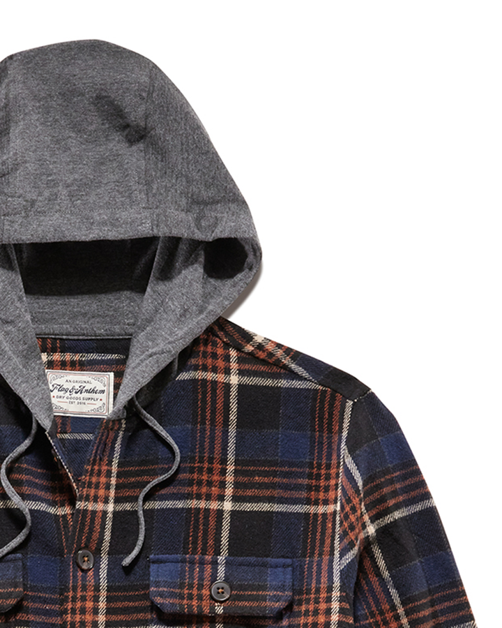 SUMMIT HOODED SHIRT JACKET BIG & TALL