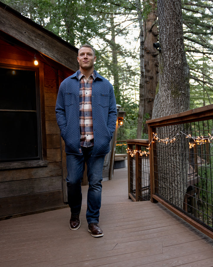 ALLOWAY QUILTED SHIRT JACKET